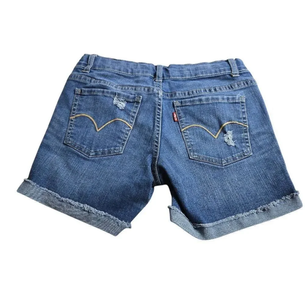Levi's Boyfriend short shorts 14